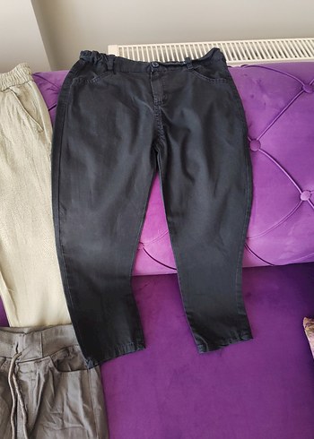7 Yaş Beden Rahat Keten Pantolon