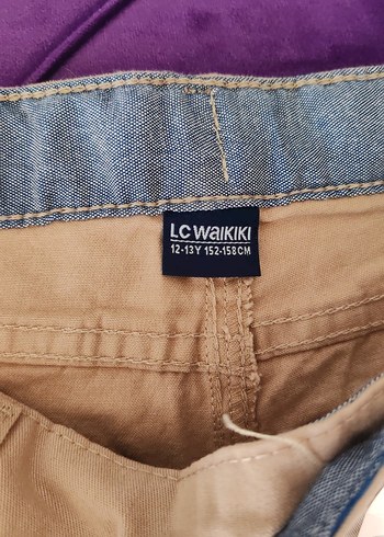 LC Waikiki Bej Pamuk Kumaş Pantolon