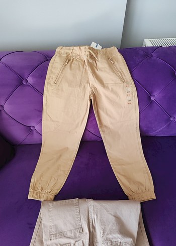 LC Waikiki Bej Erkek Çocuk Salaş Pamuk Pantolon