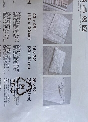 Ikea Bebek nevresim takımı 