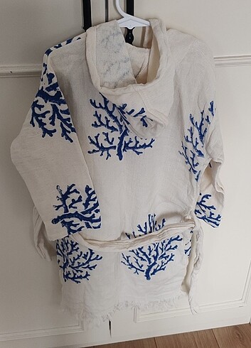 Erkek çocuk kimono (havuz bornoz)  - Görsel 3