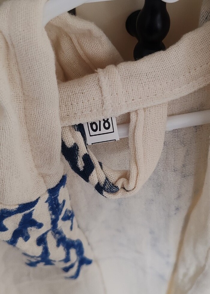 Erkek çocuk kimono (havuz bornoz)  - Görsel 2