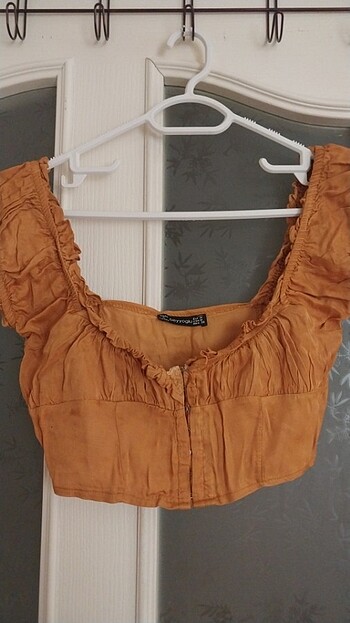 Saten crop üst