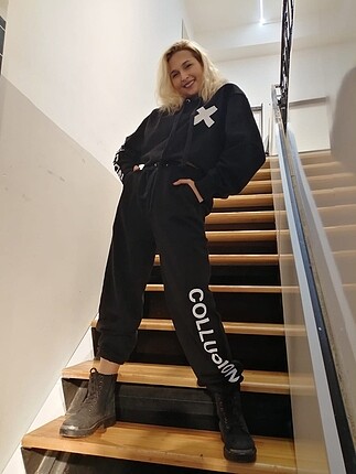 COLLUSİON SWEATSHİRT EŞOFMAN TK.