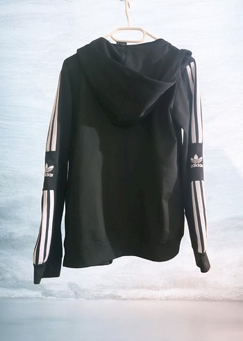 Siyah Fermuarlı Kadın/Erkek Unisex Spor Mont - Görsel 2