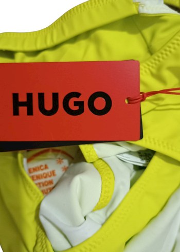 HUGO Sarı Sırt Detaylı Kadın Mayo - Görsel 5