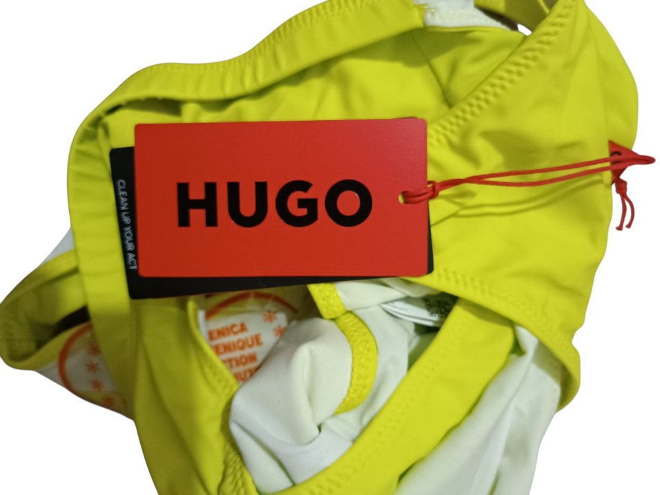 HUGO Sarı Sırt Detaylı Kadın Mayo - Görsel 5