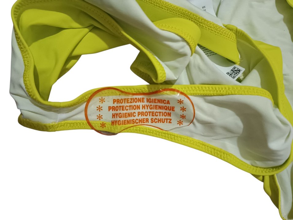 HUGO Sarı Sırt Detaylı Kadın Mayo - Görsel 3