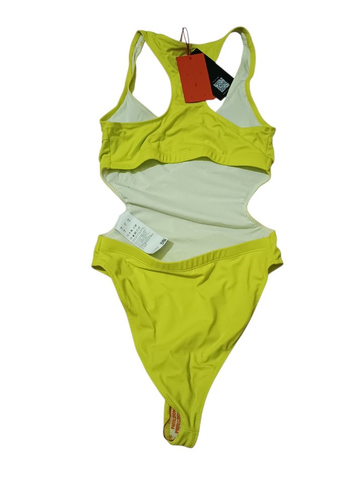 HUGO Sarı Sırt Detaylı Kadın Mayo - Görsel 2