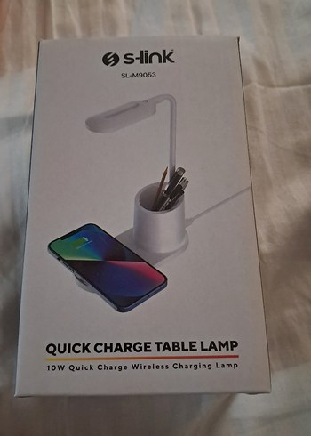 s-link SL-M9053 Hızlı Şarjlı Masa Lambası