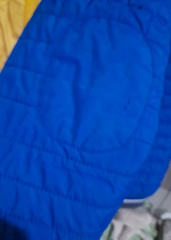 Kapüşonlu Mavi Erkek Çocuk Mont - Görsel 5