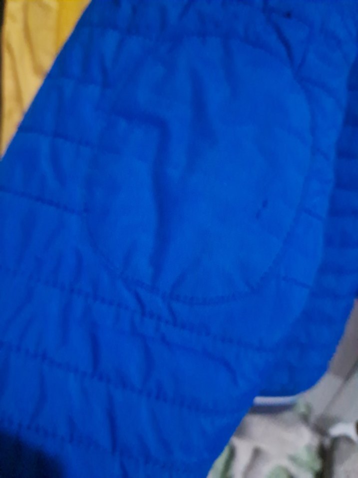 Kapüşonlu Mavi Erkek Çocuk Mont - Görsel 5