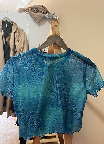 l Beden mavi Renk T-shirt