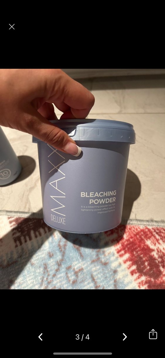 Maxx Deluxe Saç Açıcı Toz ve Oksidan Seti - Görsel 3