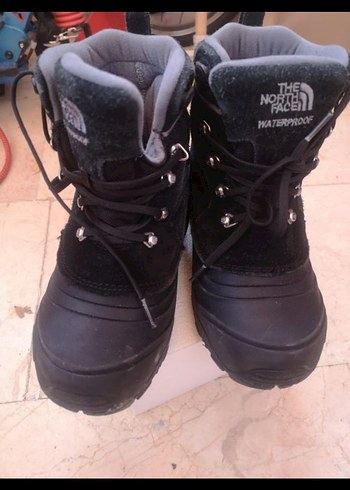 North Face Siyah Erkek Çocuk Su Geçirmez Bot