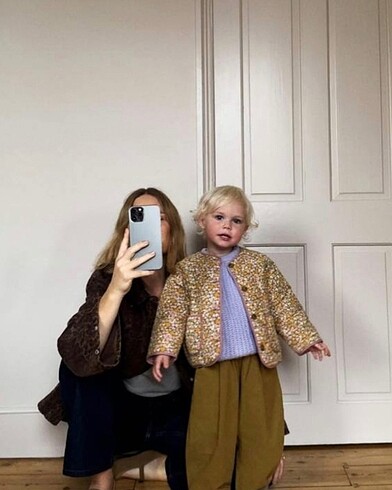 Zara Zara model mevsimlik çocuk montu