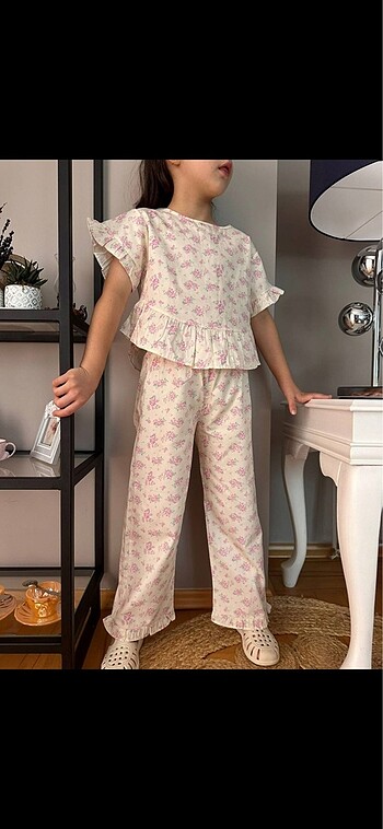 Zara model kız çocuk takım