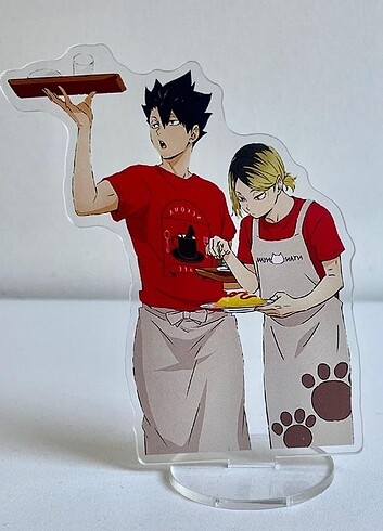 haikyuu kuroken kenma kuroo offical art anime stand figür