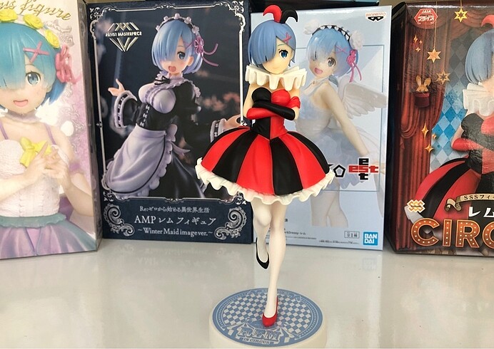 re zero rem orijinal anime figür