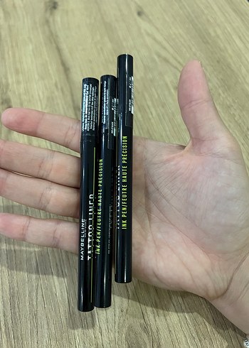 Maybelline Siyah Eyeliner Kalemi 3'lü Set