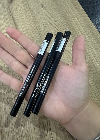 Maybelline Maybelline Siyah Eyeliner Kalemi 3'lü Set