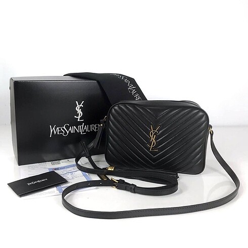 Beden siyah Renk Ysl Lou Camera bag