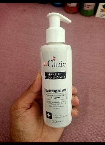 Dr. Clinic makyaj temizleme sütü