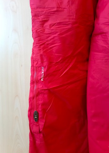 Kızlar için Kırmızı Bel Bantlı Dar Kesim Pantolon - Görsel 8