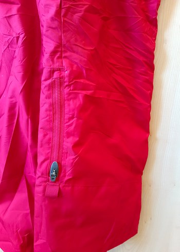 Kızlar için Kırmızı Bel Bantlı Dar Kesim Pantolon - Görsel 6