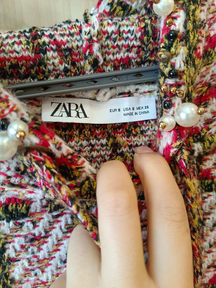 Renkli Kapüşonlu Örgü Kadın Kazak - Görsel 3