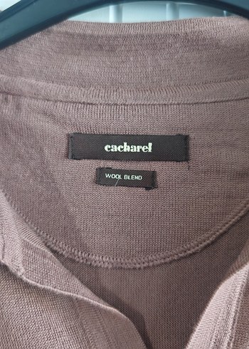 Bej Polo Yaka Erkek Keten Kazak - Görsel 4