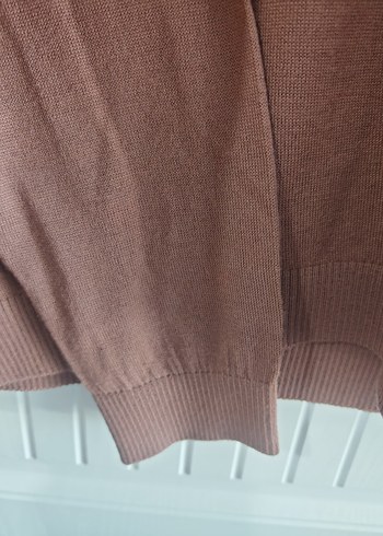 Bej Polo Yaka Erkek Keten Kazak - Görsel 2