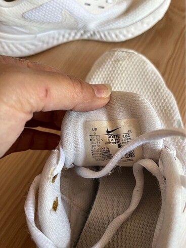 36,5 Beden beyaz Renk Nike spor