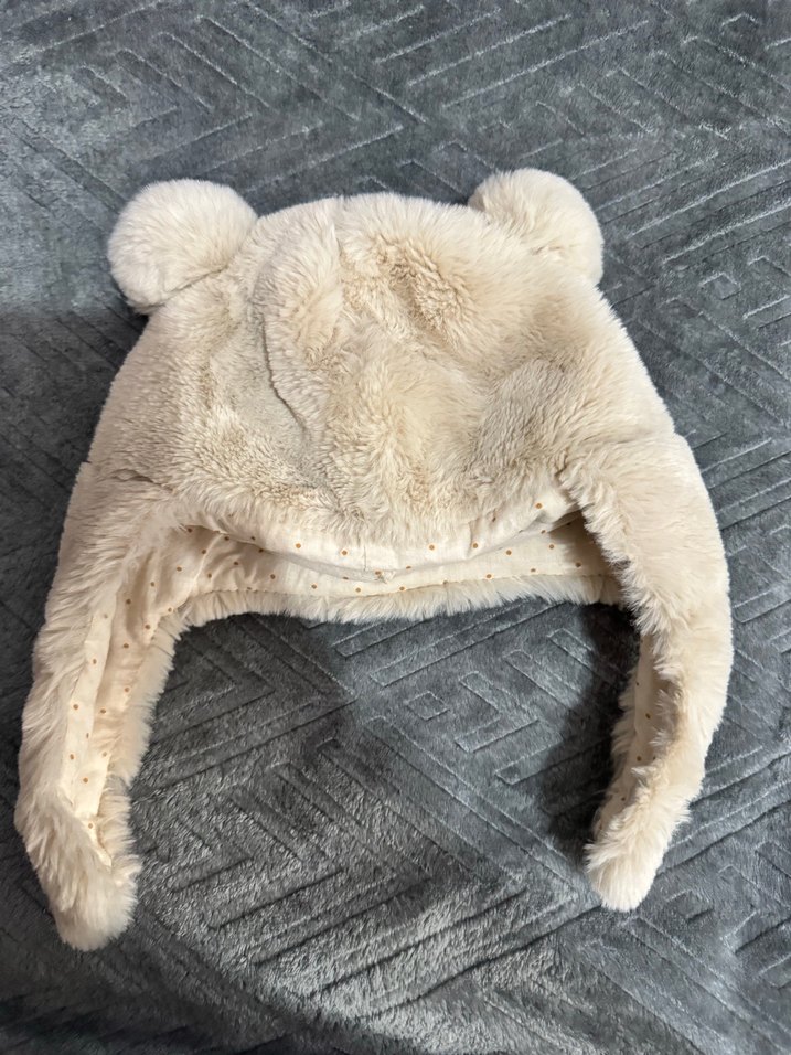 Peluş Kulaklı Çocuk Bere - Görsel 2