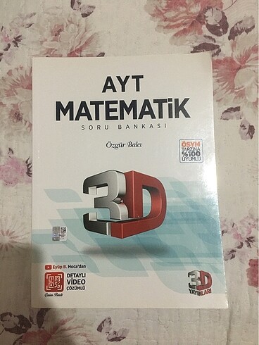 Hiç dokunulmamış AYT MATEMATK 3D yayınları