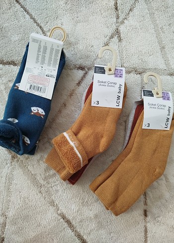 Erkek Çocuk havlu çorap seti - Görsel 4