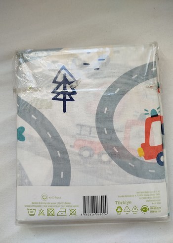 %100 pamuk Erkek Bebek Nevresim Seti - Görsel 2