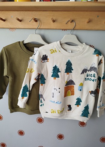 Erkek Çocuk 2li sweatshirt - Görsel 2