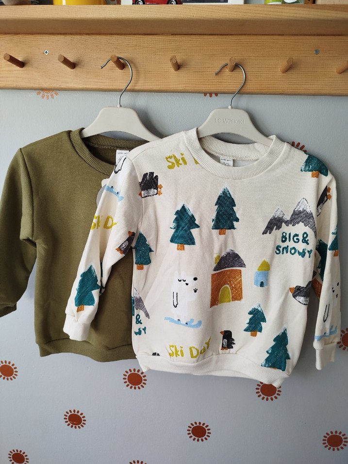 Erkek Çocuk 2li sweatshirt - Görsel 2