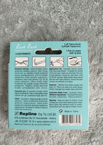 Lush Lash 3D İpek Takma Kirpik - Görsel 4