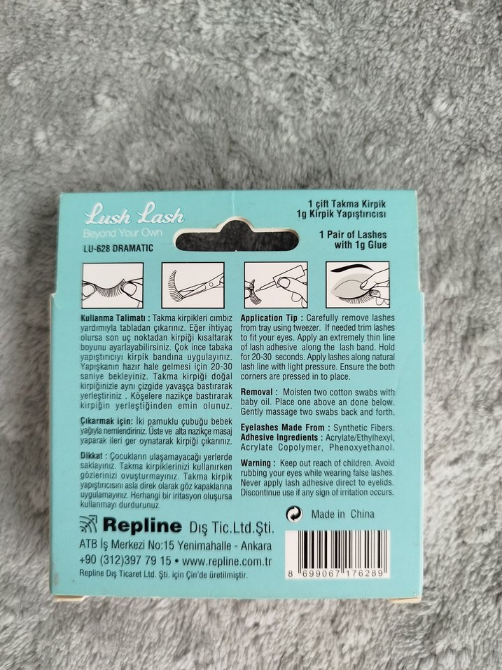 Lush Lash 3D İpek Takma Kirpik - Görsel 4