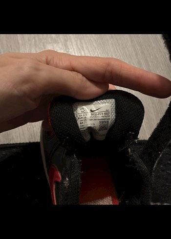 Kırmızı Erkek Çocuk Sneakers - Cırt Cırtlı - Görsel 4