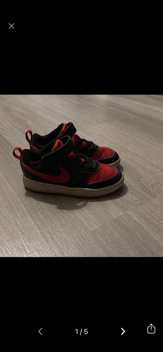 Kırmızı Erkek Çocuk Sneakers - Cırt Cırtlı - Görsel 2