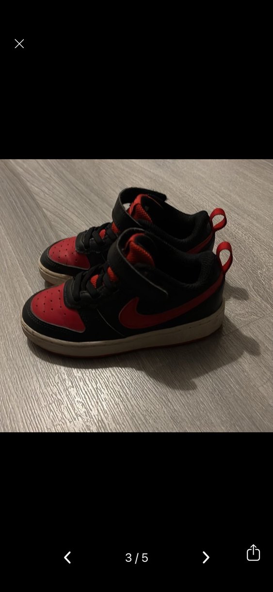 Kırmızı Erkek Çocuk Sneakers - Cırt Cırtlı - Görsel 3