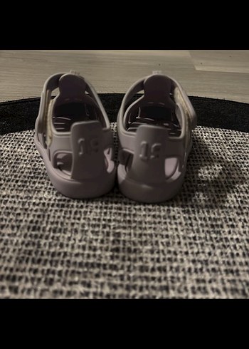 Lila Kız Çocuk Tokalı sandalet - Görsel 3