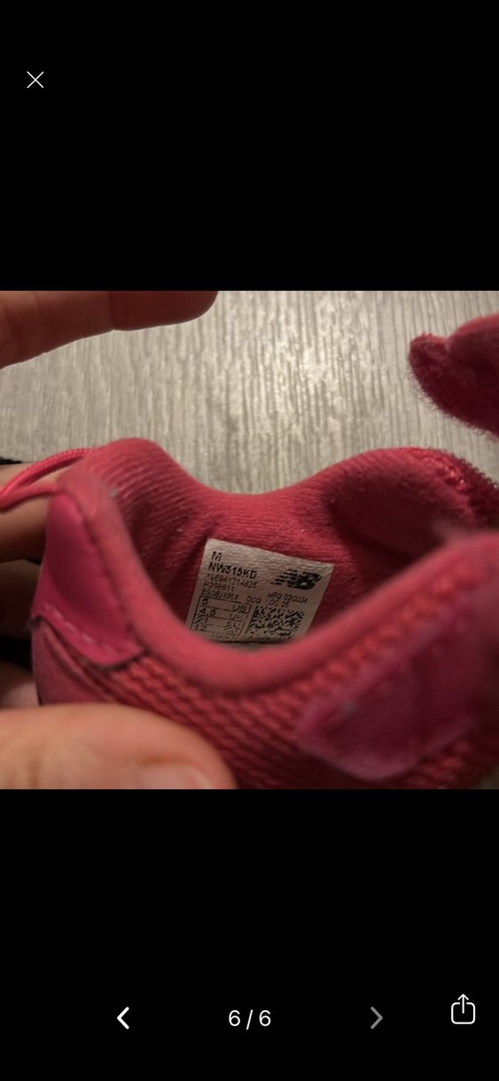 Kız Çocuk Fuşya Cırt Cırtlı Spor Ayakkabı - Görsel 4