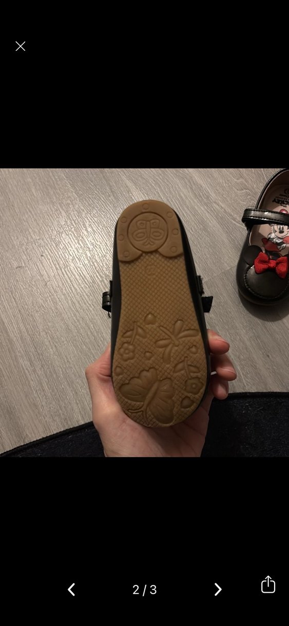 Kız Çocuk Siyah Tokalı Babet - Görsel 2