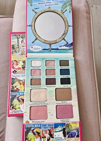 Beden The Balm Voyage Palet