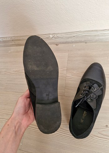 36 Beden siyah Renk Nine West Oxford Kadın Ayakkabı