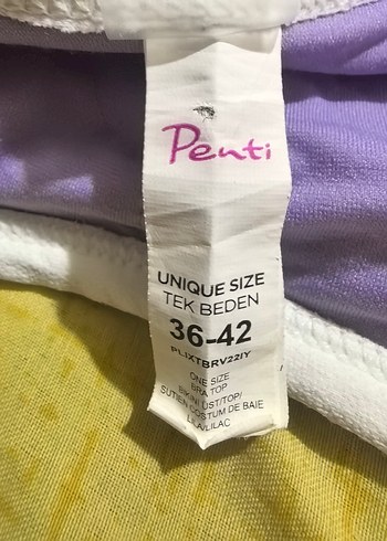 Mor Bisiklet Yaka Kolsuz Mayo - Görsel 3